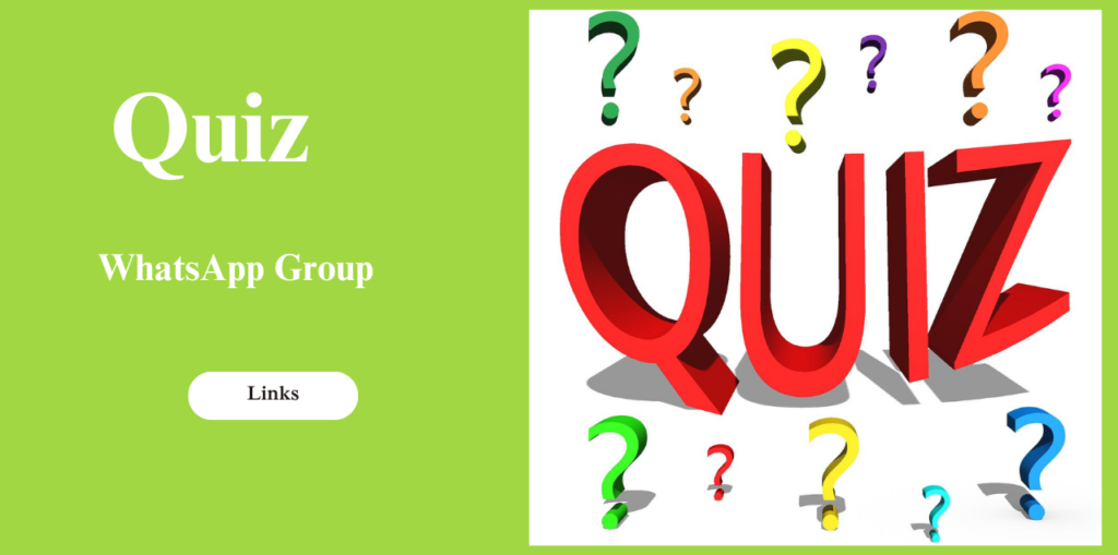 1000+ Best Quiz WhatsApp Group Links