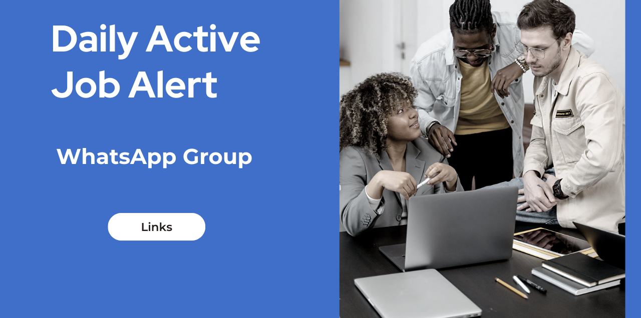 830+ Daily Active Job Alert WhatsApp Group Links