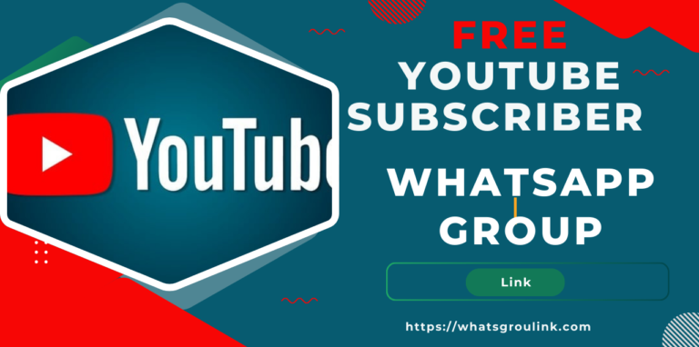 900+ Free YouTube Subscriber WhatsApp Groups