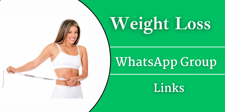 Weight Loss WhatsApp Group Links Join