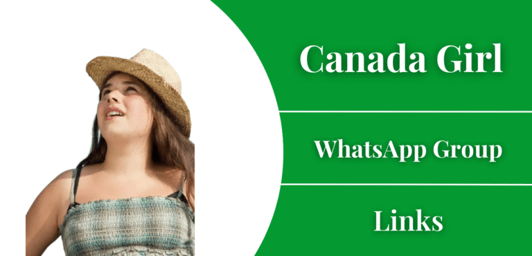 Canada Girl Whatsapp Group Links - Join Now