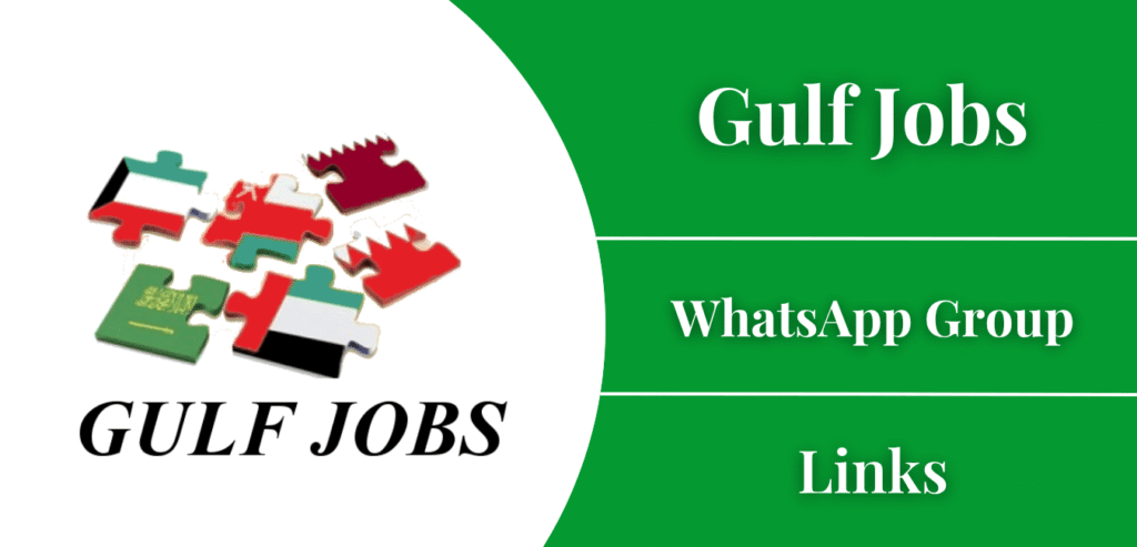 Active Gulf Jobs WhatsApp Group Links