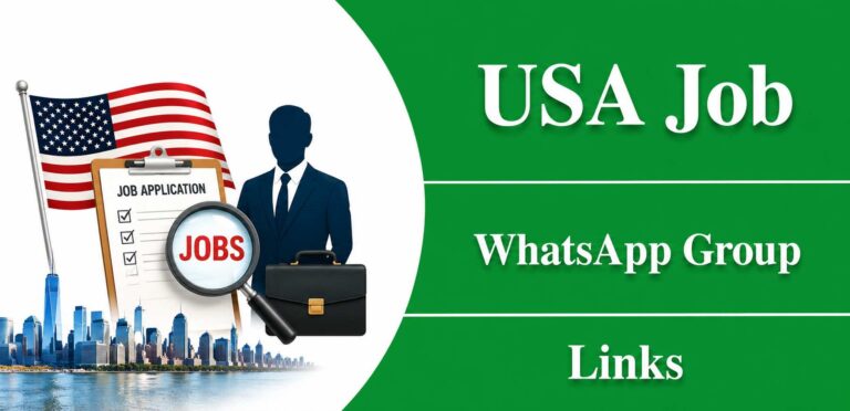 USA Job WhatsApp Group Links