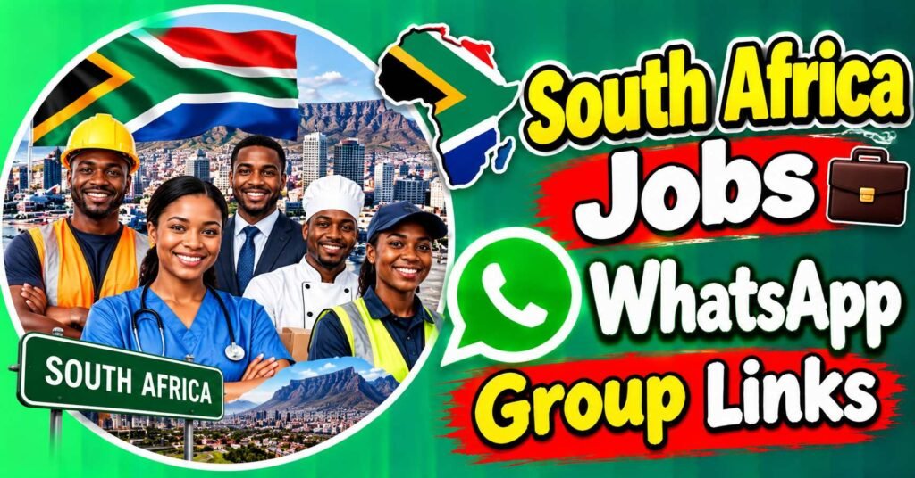 South Africa Jobs WhatsApp Group Links